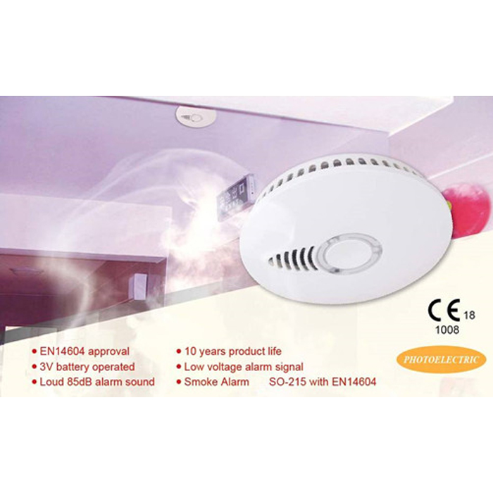 digital low power smoke alarm