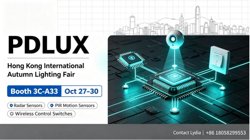Dadalo ang PDLUX sa Hong Kong International Autumn Lighting Fair | Booth No.3C-A33, Okt 27–30